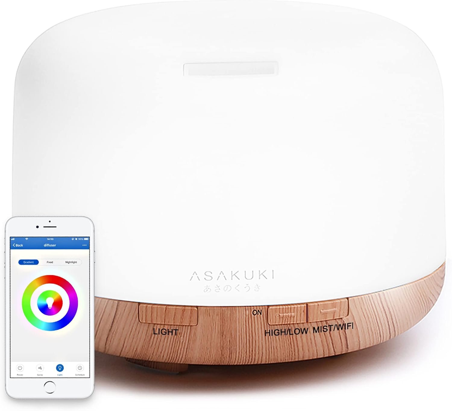 ASAKUKI Smart Wi-Fi Essential Oil Diffuser Review