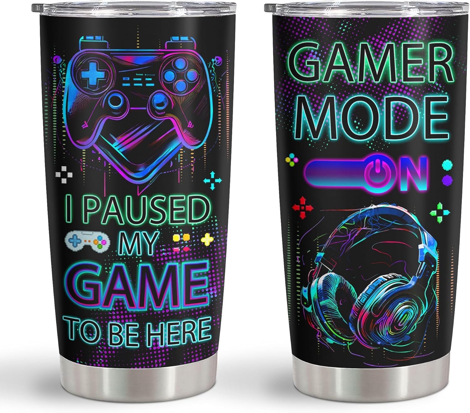 Gamer Gifts Tumbler 20oz Review