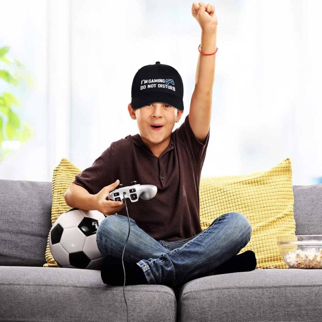 Gamer Gifts,Socks Beanie Hat Baseball Cap,Christmas Stocking Stuffers for Teen Boys Men Teenagers Kids Him