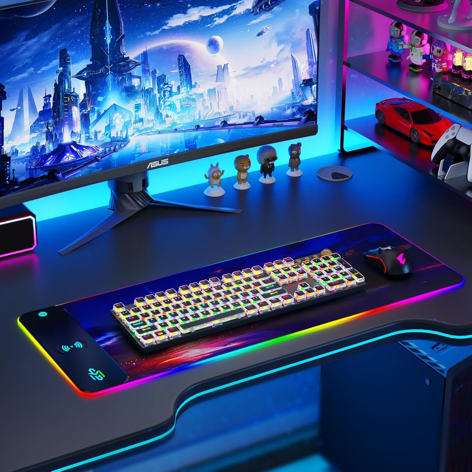GIM Wireless Charging RGB Gaming Mouse Pad review