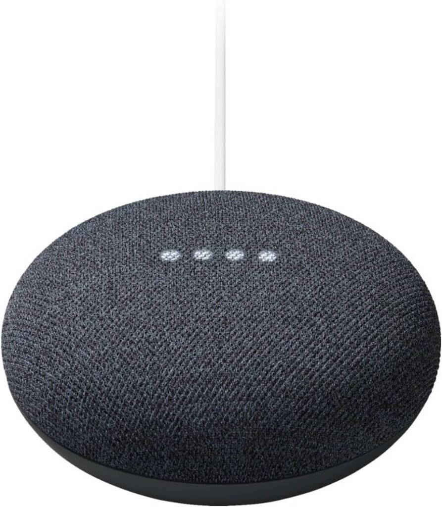 Google Nest Mini 2nd Generation Smart Speaker with Google Assistant - Charcoal