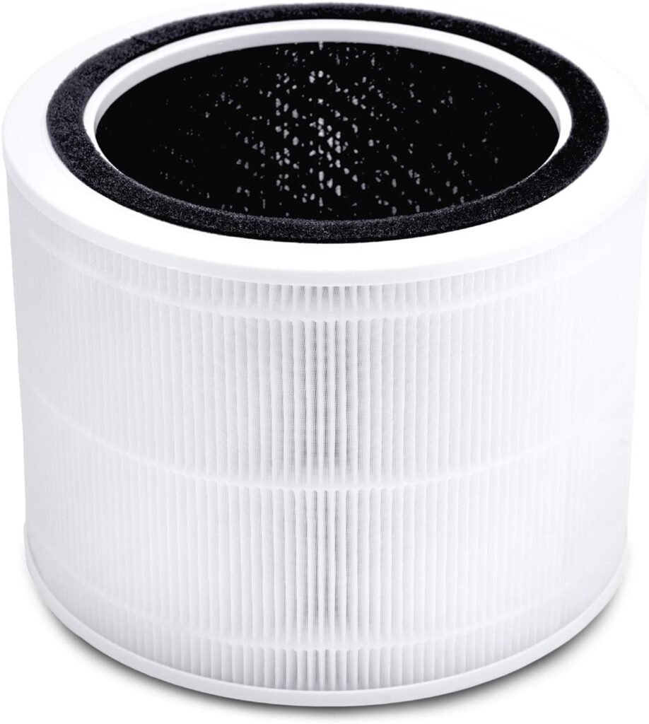 LEVOIT Air Purifier for Home Bedroom, Smart WiFi Alexa Control, Covers up to 916 Sq.Foot, 3 in 1 Filter for Allergies, Pollutants, Smoke, Dust, 24dB Quiet for Bedroom, Core 200S-P, White
