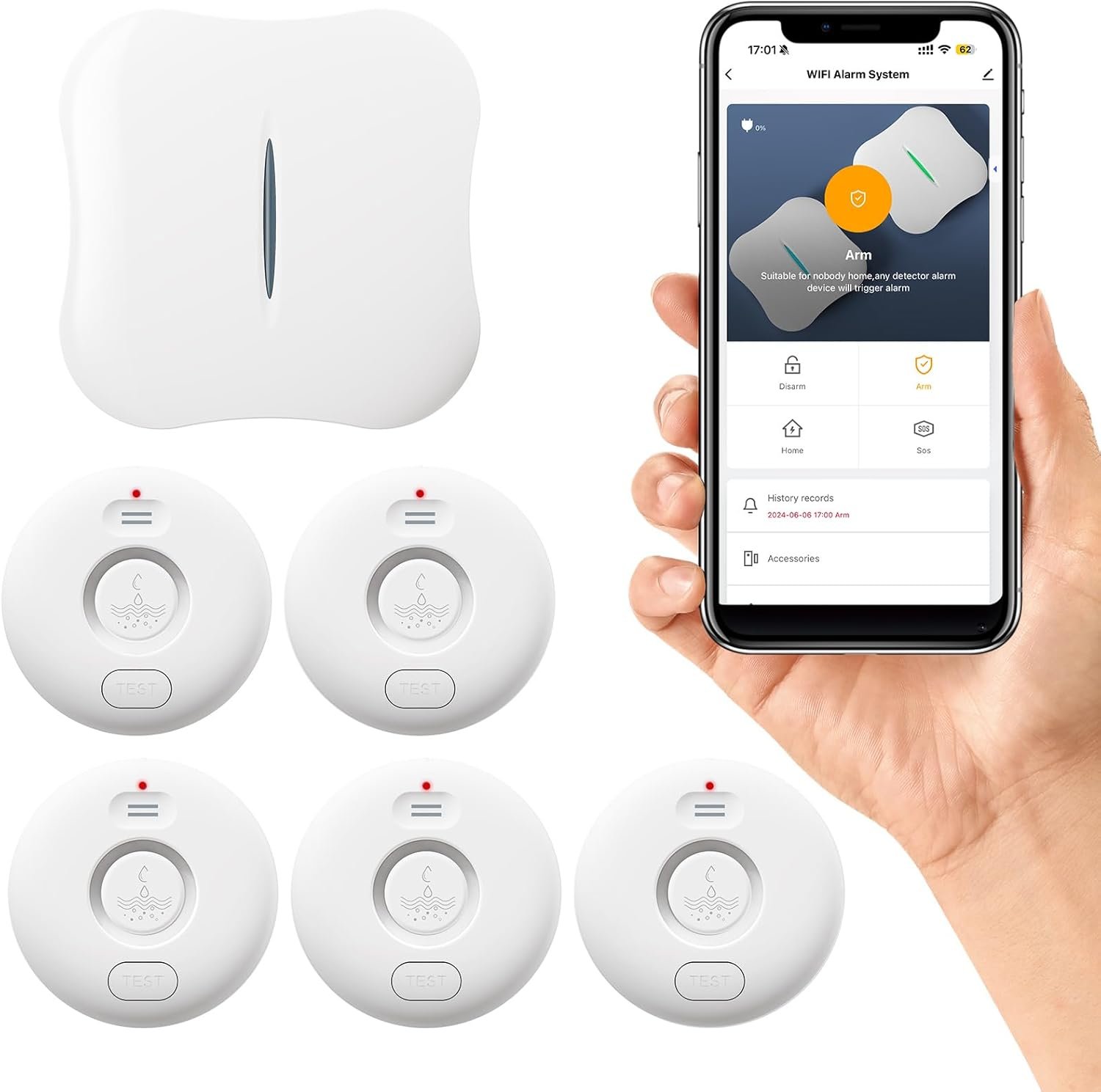 WiFi Water Leak Detector for Home review