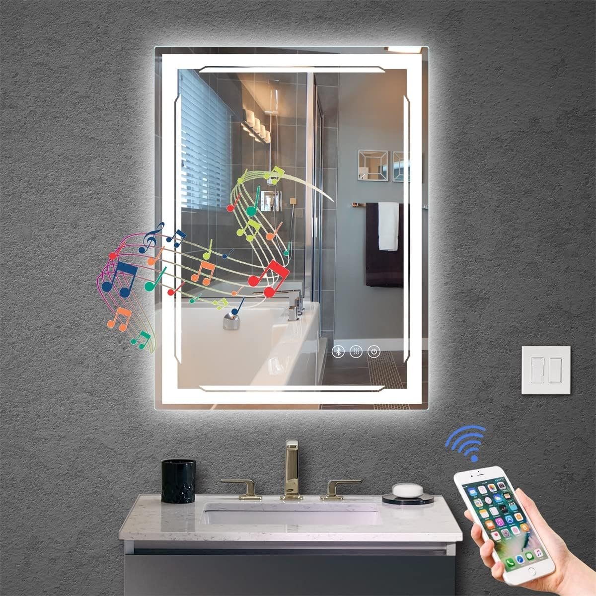 24×32 Lighted Bathroom Mirror Review