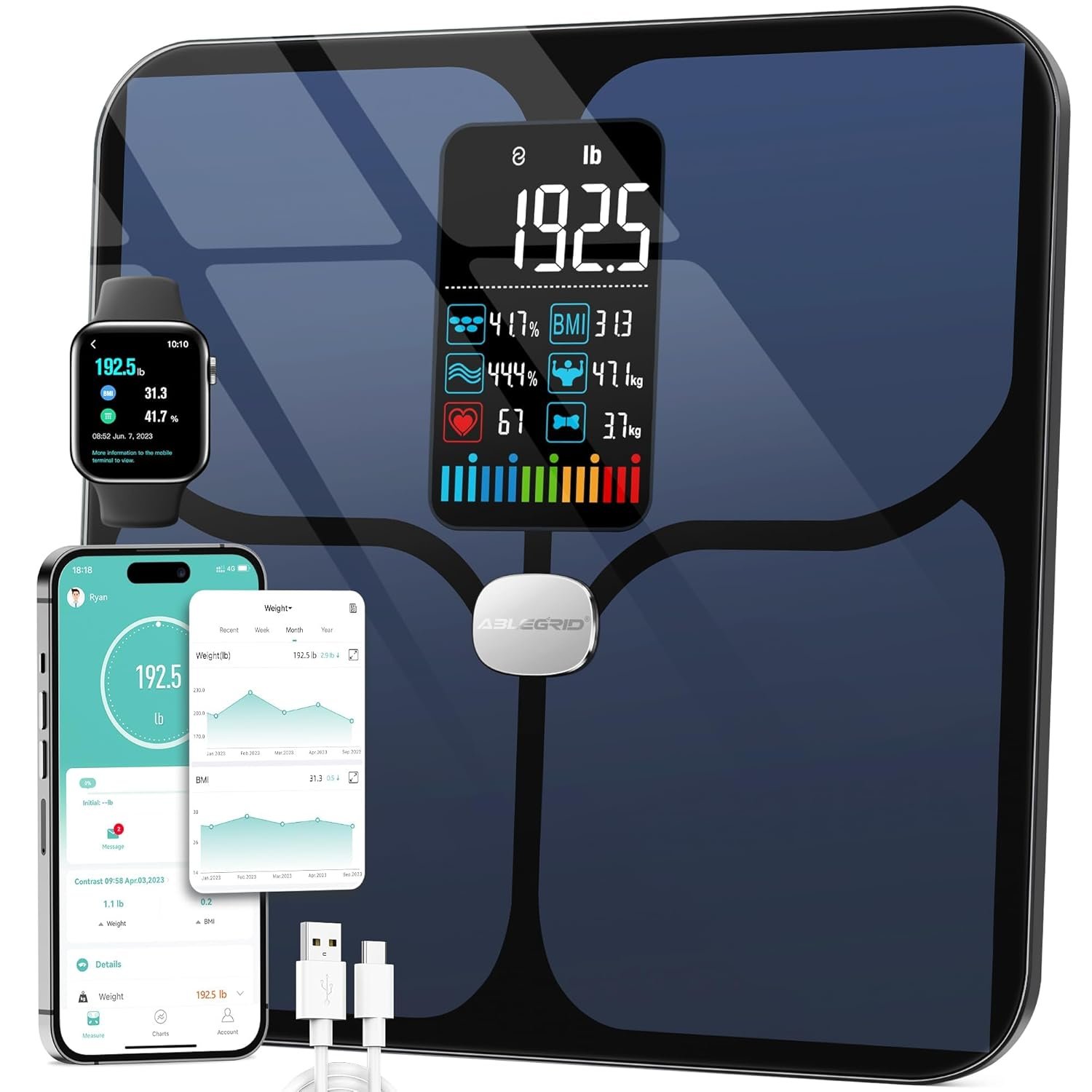 ABLEGRID Body Fat Scale review