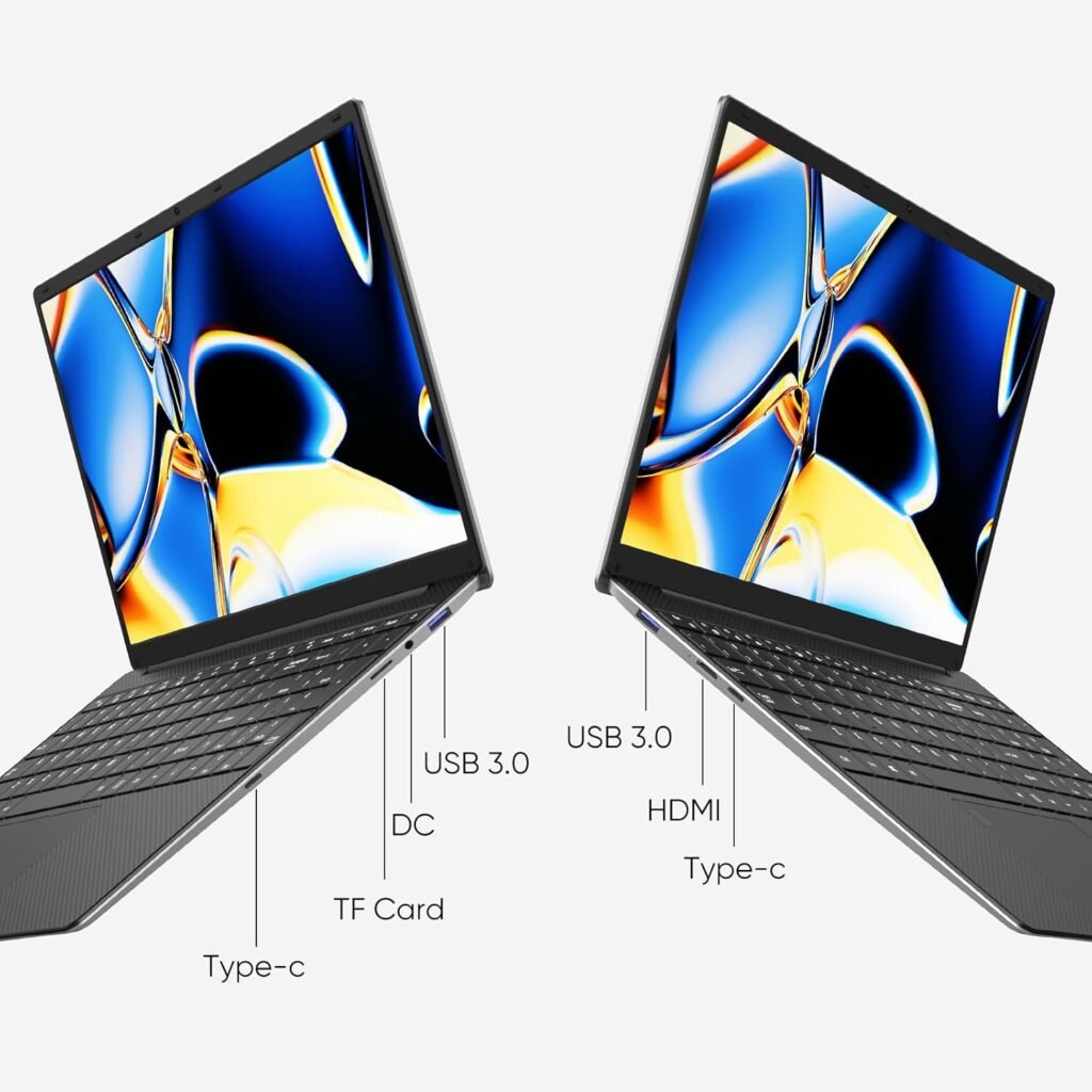 EYY 15.6 inch Windows 11 Pro Laptop,8GB RAM 256GB SSD,Intel Celeron N4000(up to 2.6GHz), 100% sRGB Screen丨FHD 1920 x 1080丨MS Office 2024丨WiFi丨BT4丨2xUSB丨5000mAh Battery