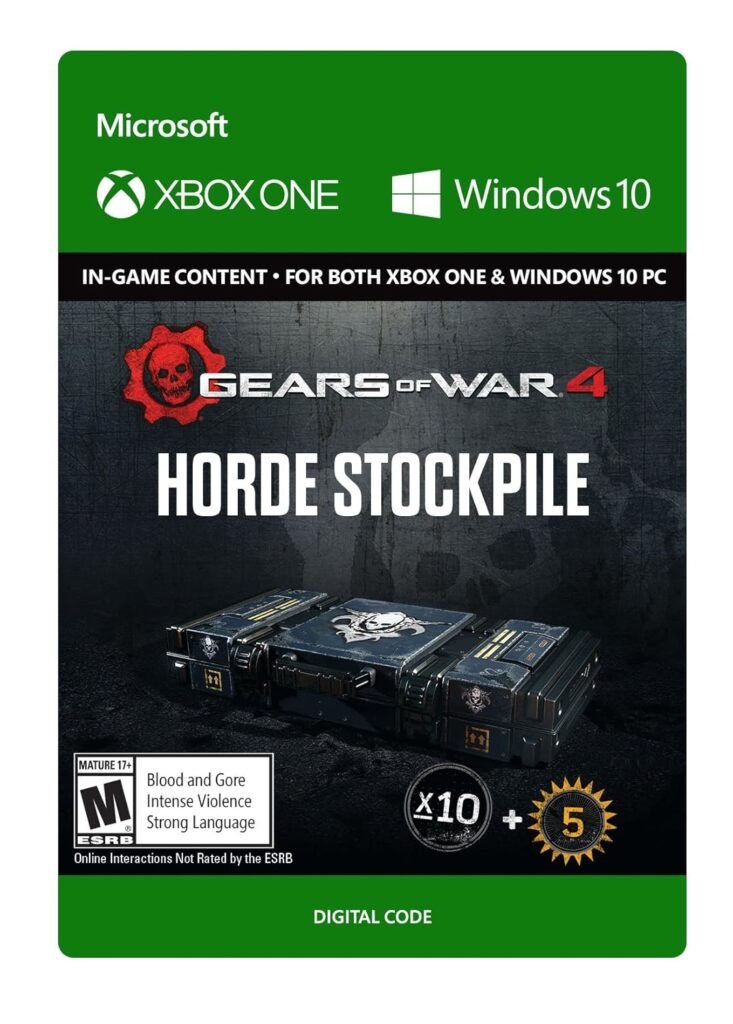 Gears of War 4: Horde Booster Stockpile - Xbox One / Windows 10 Digital Code