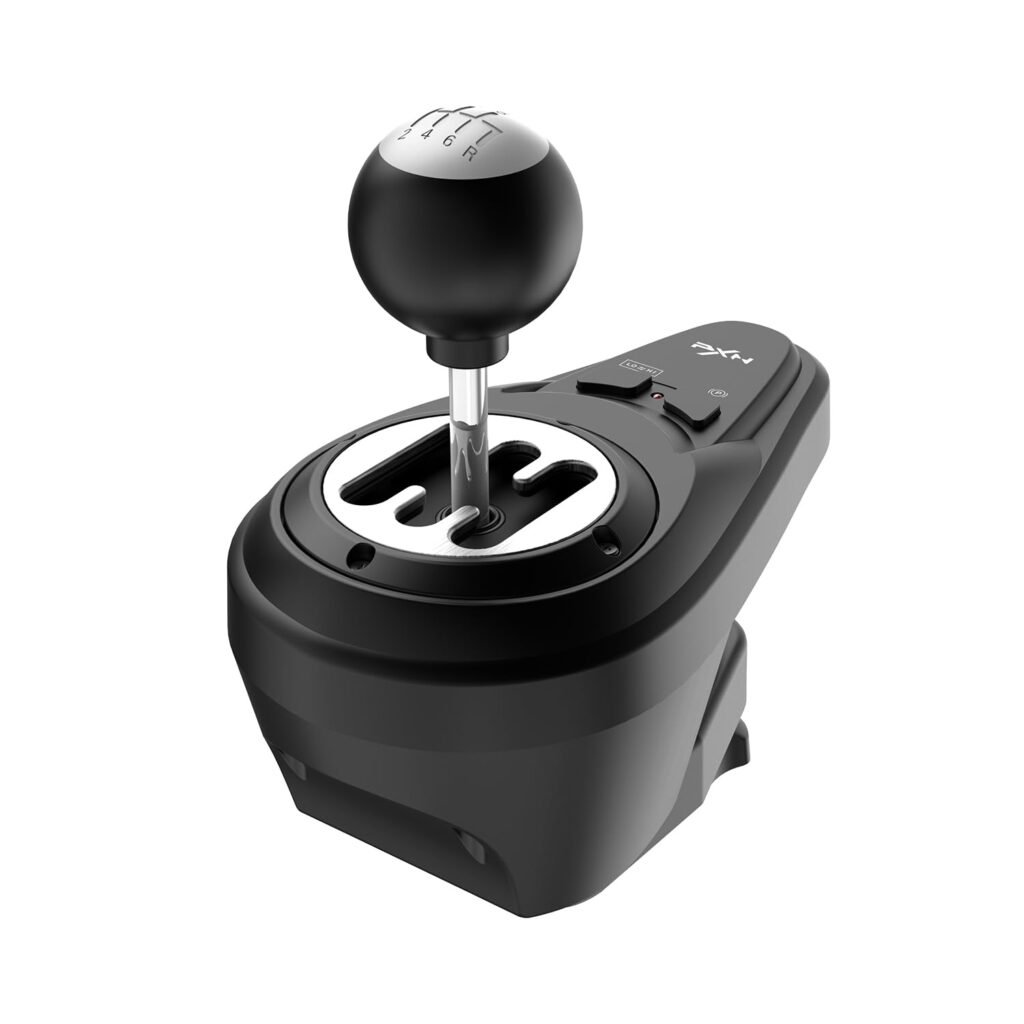 PXN A7 Gaming Gear Shifter 6 +1 Shift Lever with Handbrake Button and Shift Button for High Low Gear for PS3 / PS4 / XBOX ONE/Xbox Series X/S/PC PXN A7 Gaming Gear Shifter 6 +1 Shift Lever with Handbrake Button and Shift Button for High Low Gear for PS3 / PS4 / XBOX ONE/Xbox Series X/S/PC
