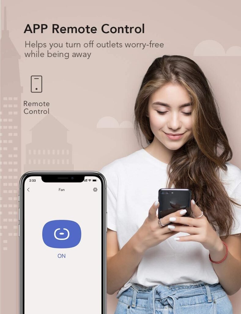 Smart Plug Nooie,WiFi Smart Plug That Work with Alexa,Smart Plug for Smart Home,WiFi Outlet for Google Home, Voice Control,Smart Outlet with Remote Control,Timer Function, ONLY 2.4G (4 Packs),10Amp