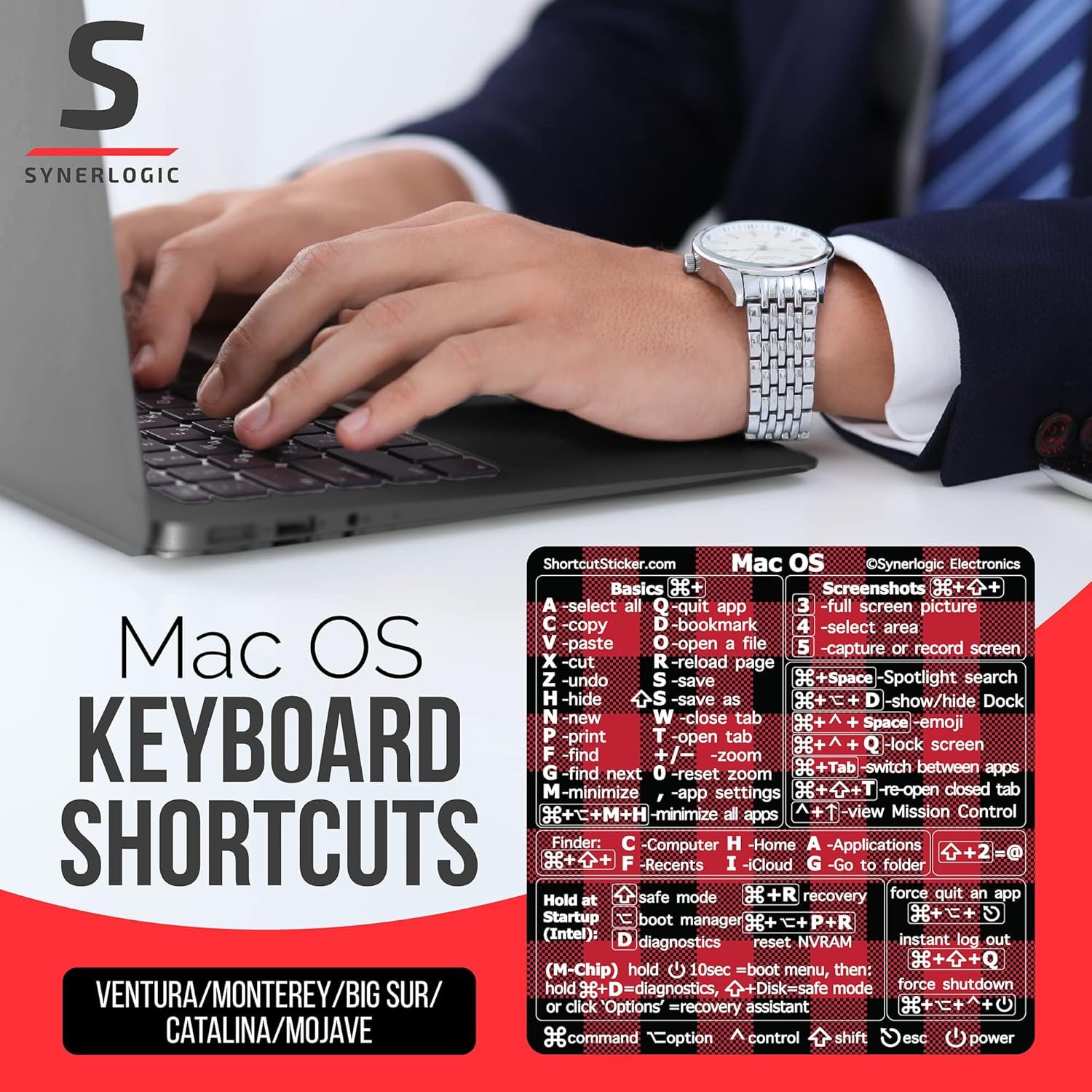 Synerlogic Mac OS Shortcuts Sticker Review