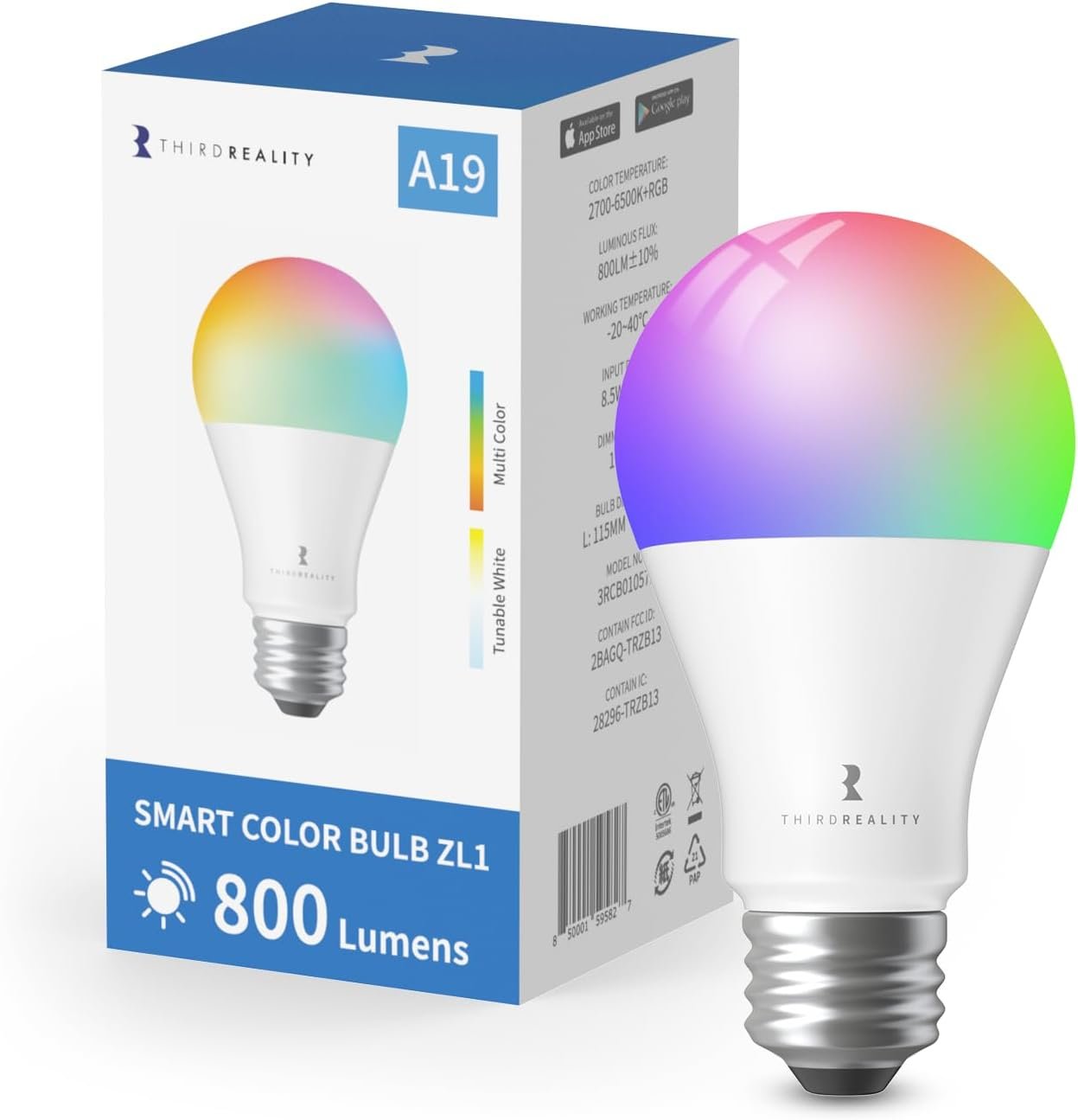 THIRDREALITY Zigbee Smart Color Bulb Review