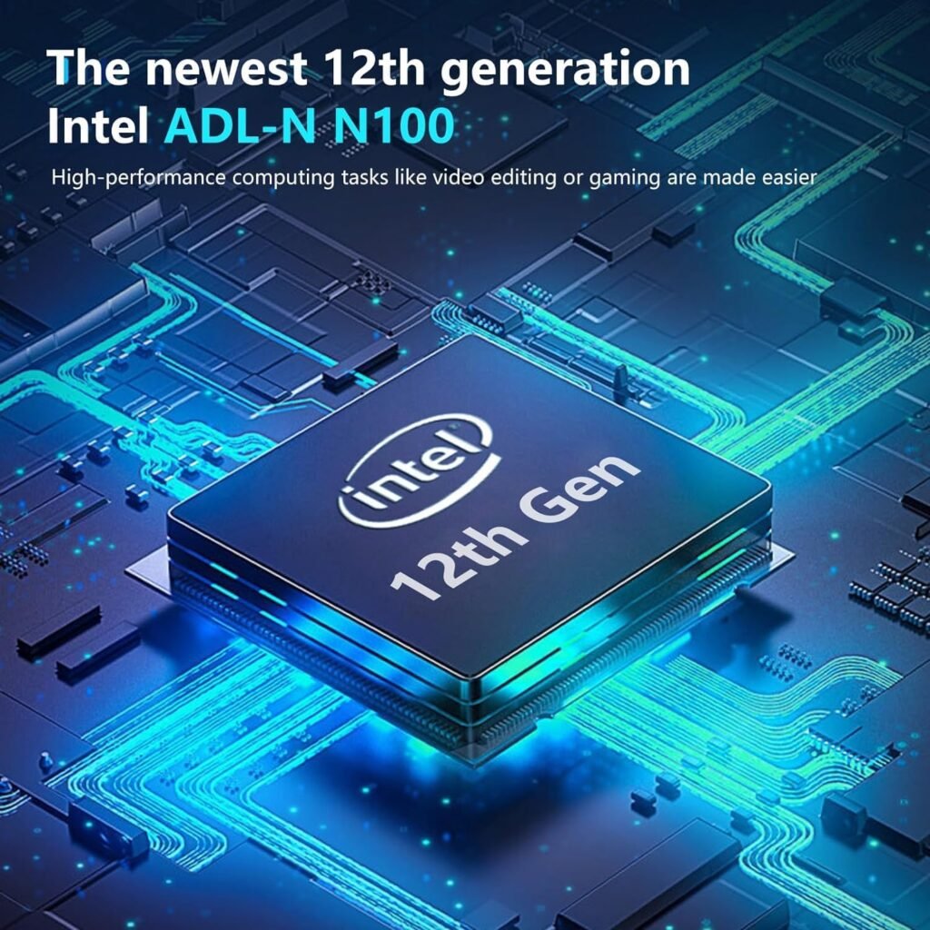 15.6 FHD IPS Student Laptop Computer, 16GB RAM 1TB SSD, 4-Cores Pentium N100 (Beat i3-1115G4, Up to 3.4GHz), Backlit Keyboard, Fingerprint,2 Years Warranty, WiFi 6, Win 11 H