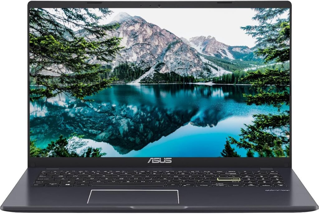 ASUS Lightweight 15.5 Full HD Laptop, Windows 11 Home OS, Intel Celeron Processor Up to 2.76GHz, 4GB LPDDR4, 128GB SSD, Backlit Keyboard, Dark Gray (Renewed)