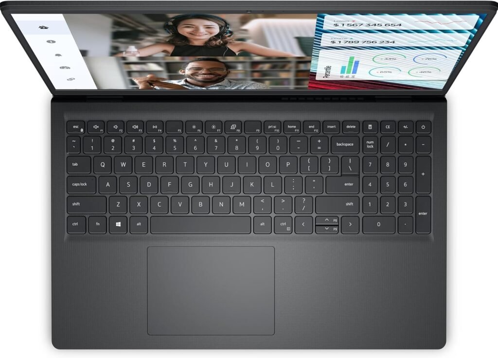 Dell Vostro 15 15.6 FHD 120Hz Business Laptop Computer, 12th Gen Intel 10-Core i5-1235U (Beat i7-1195G7), 32GB DDR4 RAM, 1TB PCIe SSD, 802.11ac WiFi, Bluetooth, Carbon Black, Windows 11 Pro