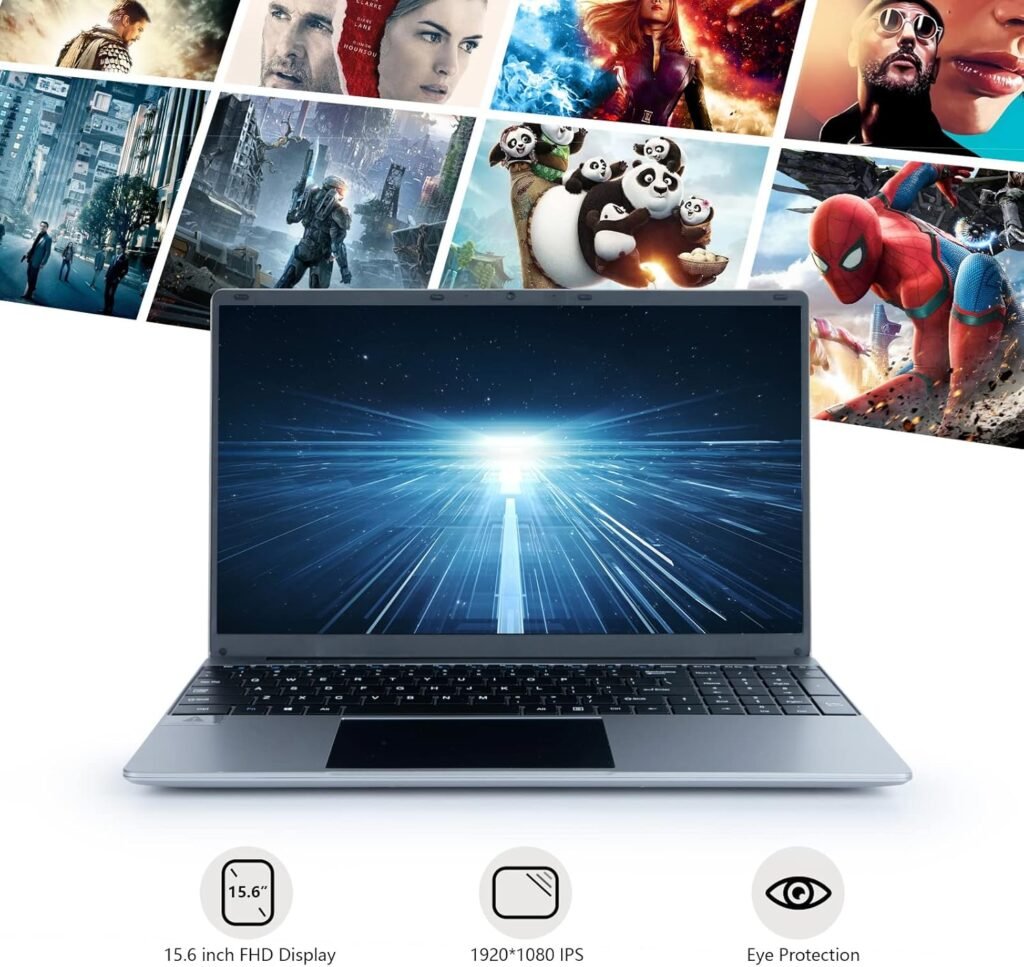 Laptop, Traditional Laptop Computer, 15.6 1080P Full HD, Intel Celeron N5095 Processors, 16GB DDR4 512GB SSD, 2.4G/5G WiFi, Bluetooth 4.2, 38000mWh Battery Laptop, Traditional Laptop Computer, 15.6 1080P Full HD, Intel Celeron N5095 Processors, 16GB DDR4 512GB SSD, 2.4G/5G WiFi, Bluetooth 4.2, 38000mWh Battery