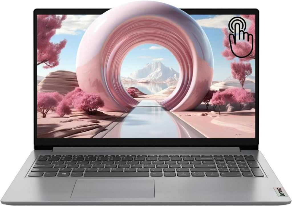 Lenovo 2024 IdeaPad 1 Gen 7 Laptop, 15.6 FHD Touchscreen, Intel Core i3-1215U, 24GB RAM, 1TB SSD, SD Card Reader, HDMI, Webcam, Wi-Fi 6, Windows 11 Home, Grey